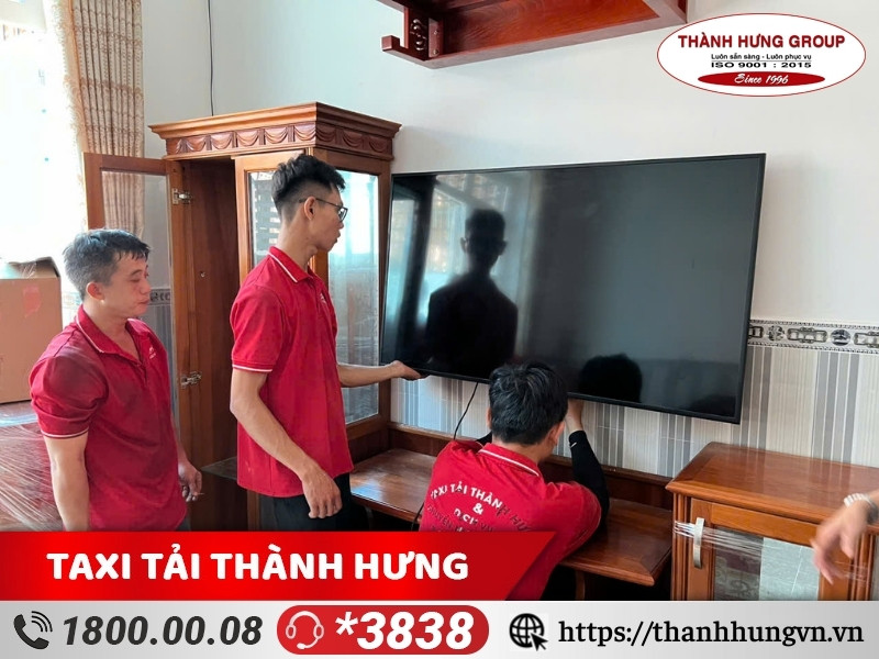 Dịch vụ chuyển nhà và vận chuyển tivi chuyên nghiệp, uy tín - Thành Hưng