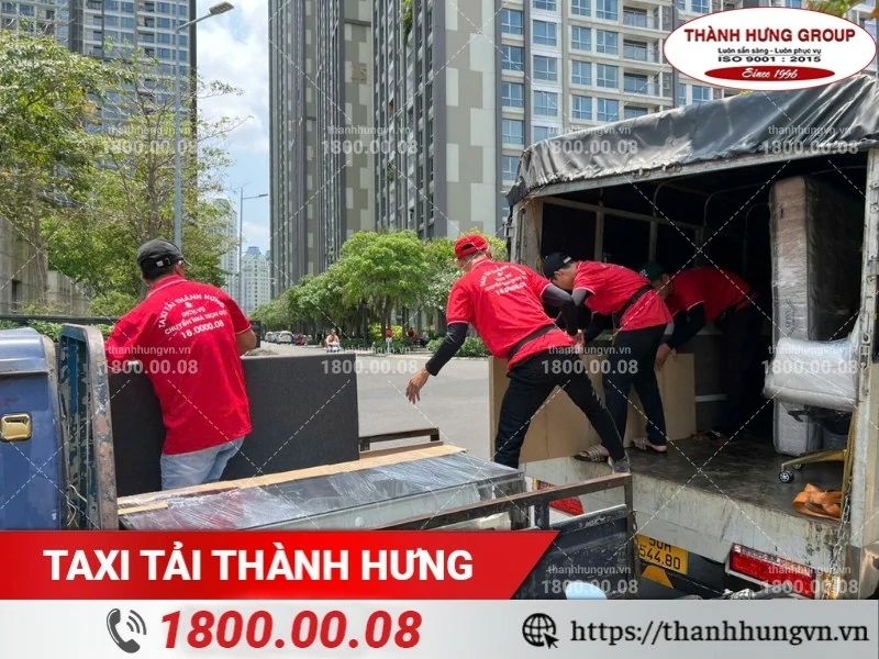 Chuyển nhà căn hộ chung cư ở Vĩnh Long