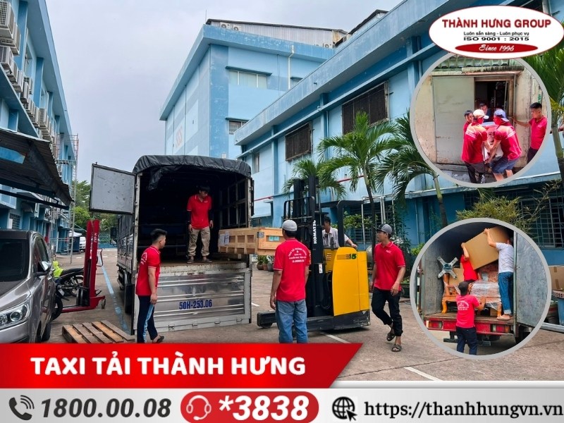 Thành Hưng- Dịch vụ chuyển văn phòng trọn gói Bình Dương uy tín, chuyên nghiệp