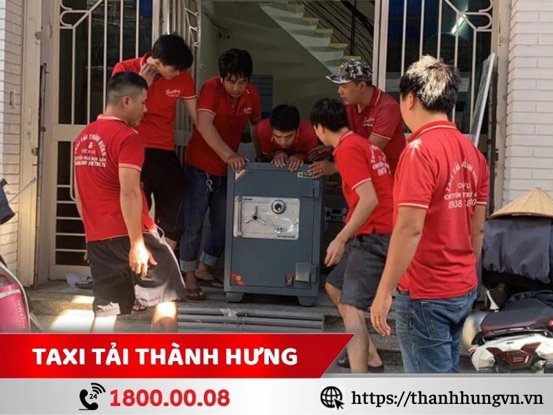 Dịch vụ vận chuyển di dời két sắt chuyên nghiệp Thành Hưng