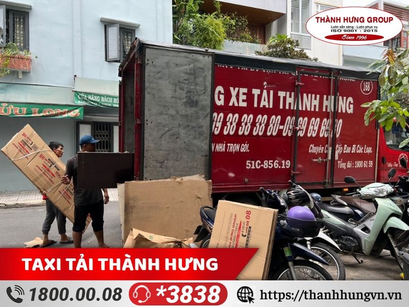 Dịch vụ taxi tải Cần Thơ tại Thành Hưng có đa dạng loại xe đáp ứng đầy đủ nhu cầu vận chuyển của khách hàng