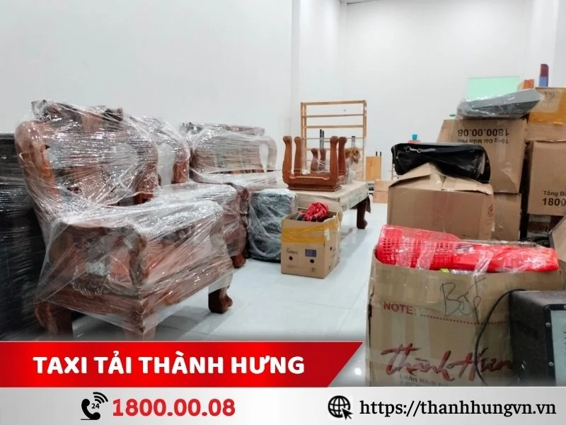 Dịch vụ taxi tải huyện Bình Chánh chở hàng chuyên nghiệp