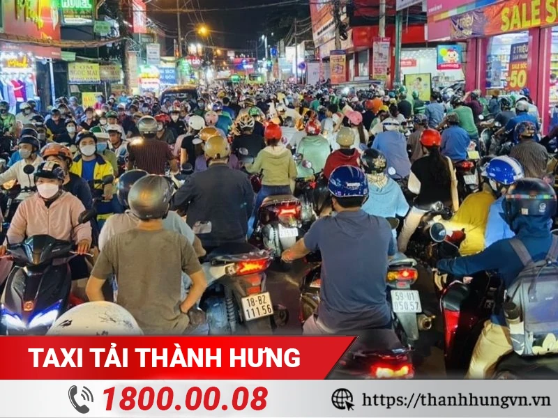 Những khó khăn khi chở hàng, chuyển nhà tại huyện Bình Chánh
