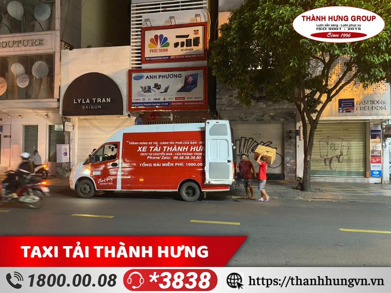 Dịch vụ taxi tải quận 10 giá rẻ uy tín Thành Hưng