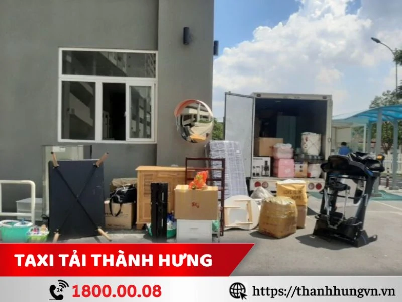 Taxi tải chuyển nhà chung cư quận 9