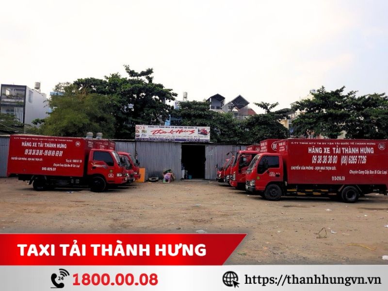 Dịch vụ taxi tải Thành Hưng giá rẻ, uy tín