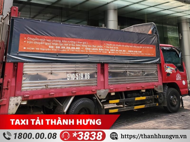 Dịch vụ thuê xe tải của Thành Hưng rất phù hợp với mọi nhu cầu vận chuyển hàng hóa của khách hàng