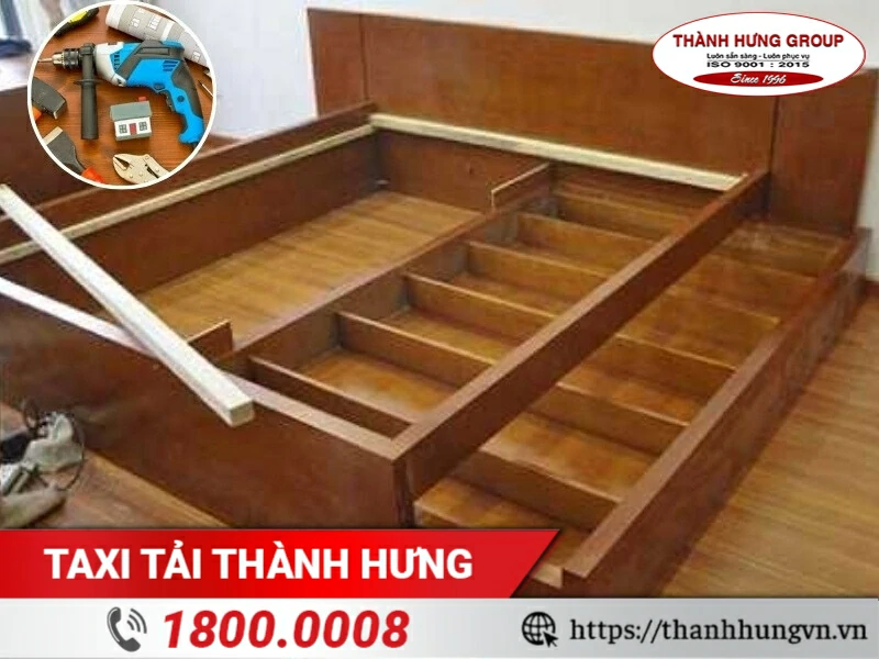 Lưu ý khi thực hiện tháo lắp, vận chuyển giường tủ đúng cách