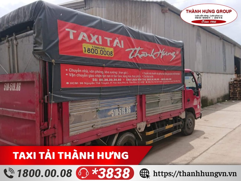 Đội xe tải Thành Hưng luôn trong tâm thế phục vụ nhu cầu chuyển kho xưởng trọn gói Tiền Giang