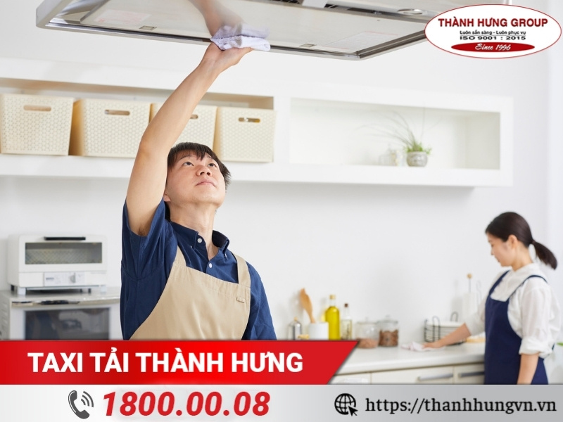 Cách dọn dẹp nhà bếp sạch sẽ đón tết