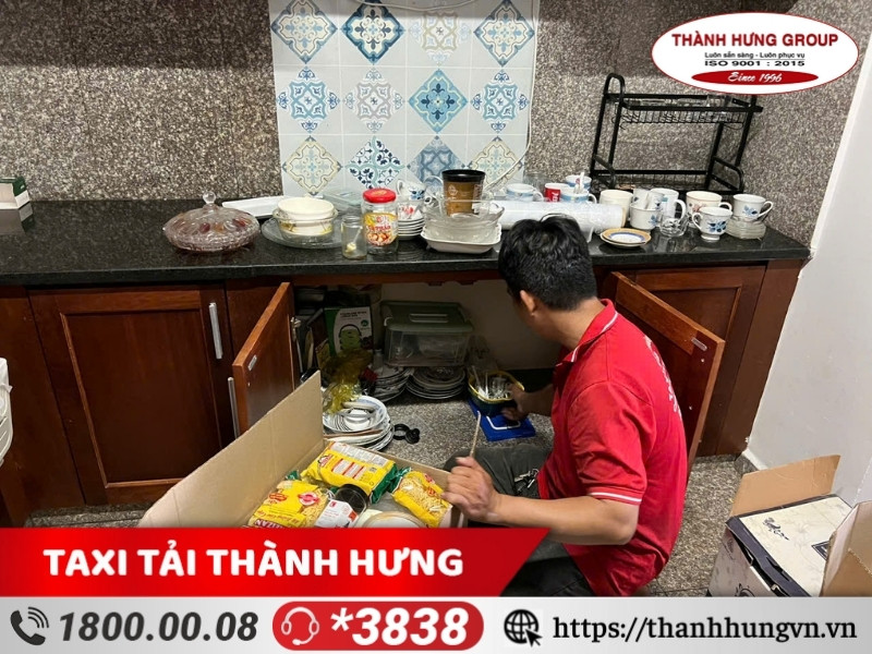 Đóng gói nhóm đồ thiết yếu