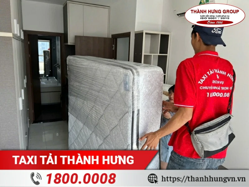 Những lưu ý quan trọng khi vận chuyển nệm