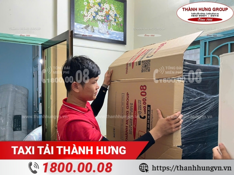 Đóng gói và vận chuyển tủ lạnh đúng cách để đảm bảo an toàn thiết bị.