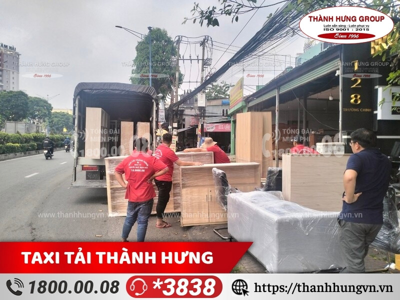 Dự án chuyển kho xưởng chứa đồ nội thất Thành Hưng