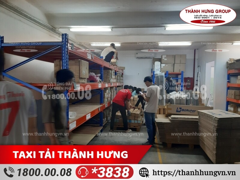 Dự án chuyển kho xưởng Nhà Bè Thành Hưng đã từng thực hiện