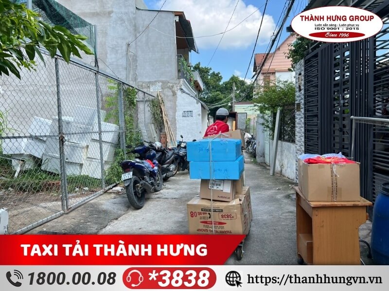 Dự án chuyển nhà trong hẻm nhỏ Thành Hưng