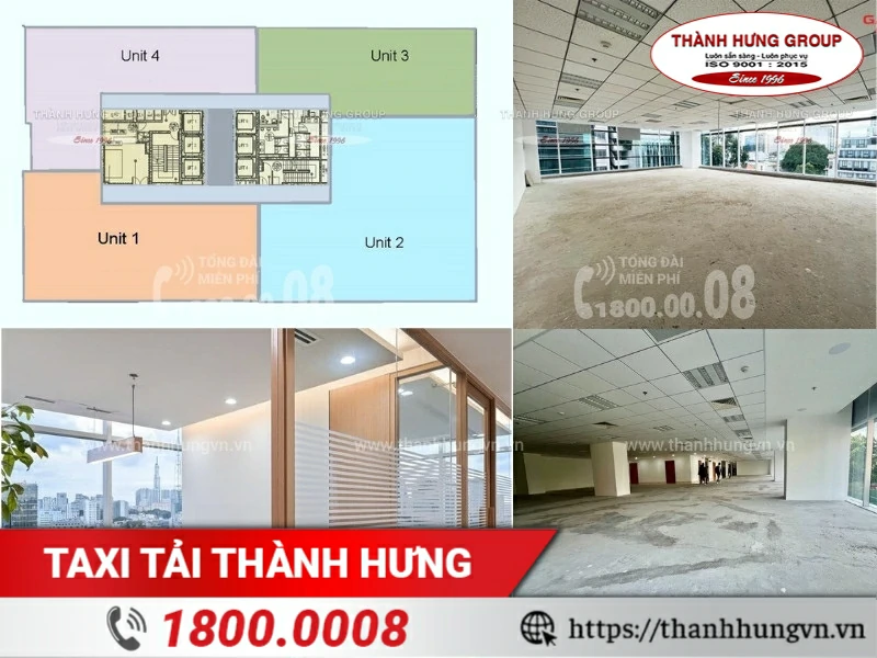 Dự án hoàn trả mặt bằng văn phòng tại Quận 1