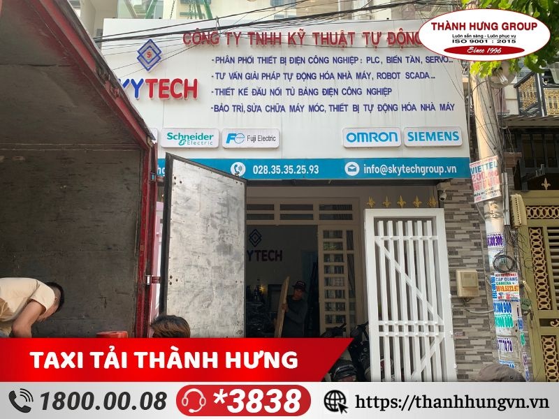 - Dự án chuyển văn phòng cửa hàng điện thoại, máy vi tính