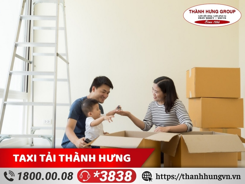 Có bản dự trù kinh phí để chuyển nhà tiết kiệm hơn.