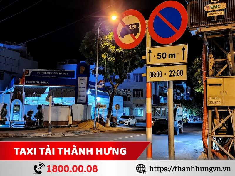 Biển báo cấm xe tải