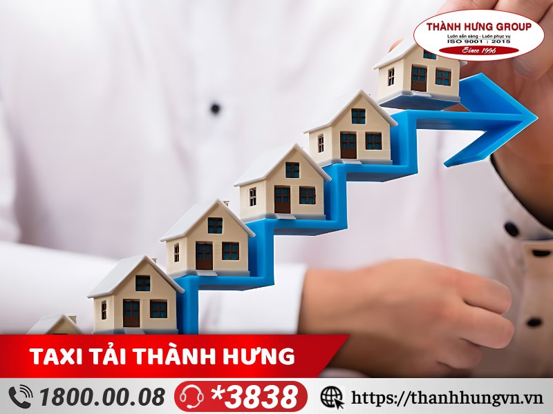 Giá nhà tăng là một trong những lý do khiến người ta phải thay đổi chỗ ở