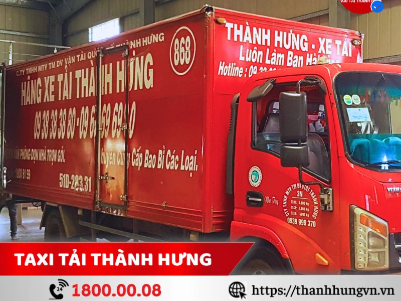 Hãng taxi tải uy tín sẽ có thông tin liên hệ rõ ràng