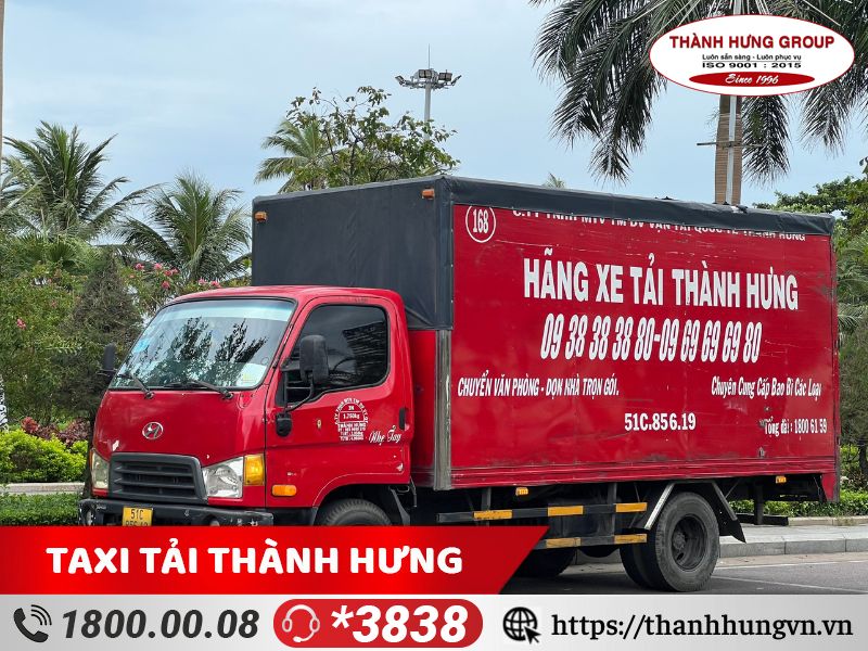 Hệ thống xe tải Thành Hưng chuyển nhà