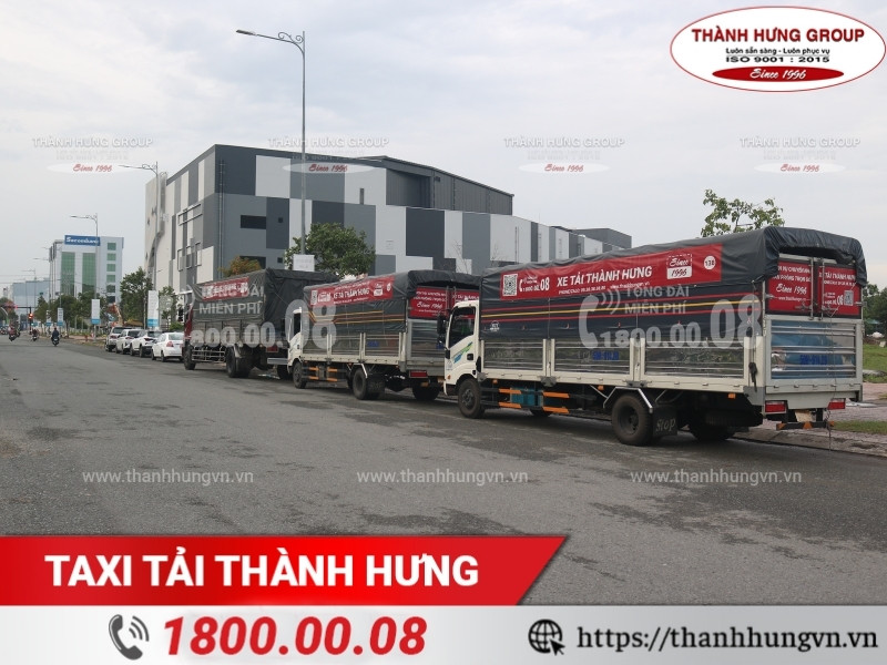 Hệ thống xe tải chuyển dọn spa chuyên nghiệp Thành Hưng.