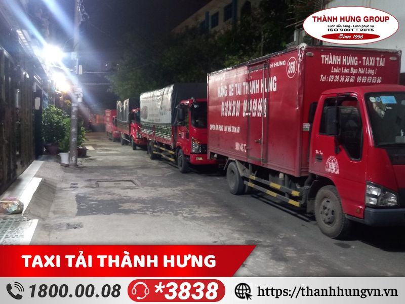 Hệ thống xe tải Thành Hưng đa dạng, nhiều chủng loại đáp ứng linh hoạt nhu cầu chuyển kho xưởng