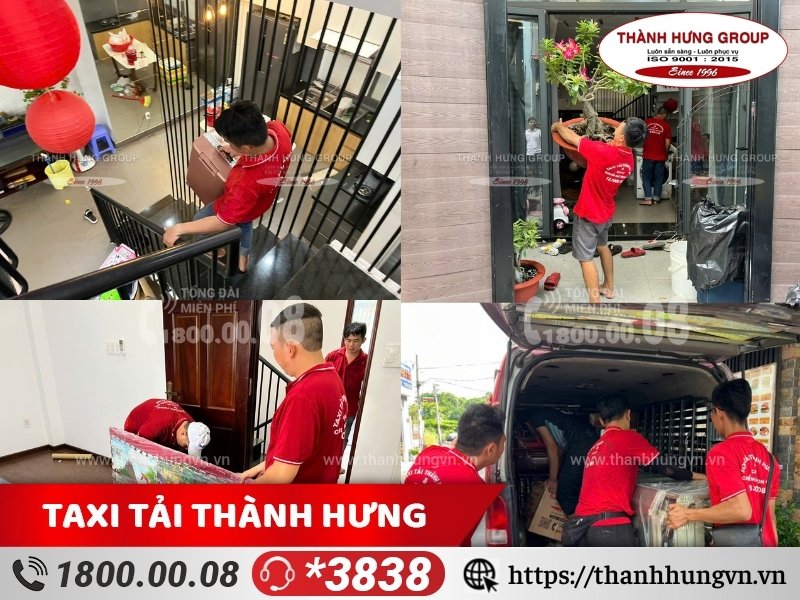 Hình ảnh dự án chuyển nhà biệt thự Hà Nội của Thành Hưng