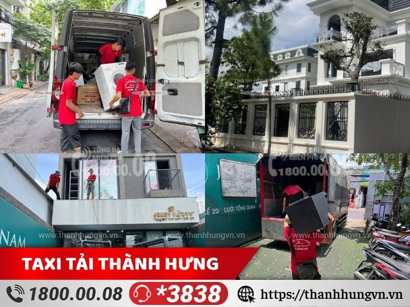 Hình ảnh dự án chuyển nhà biệt thự Hà Nội của Thành Hưng