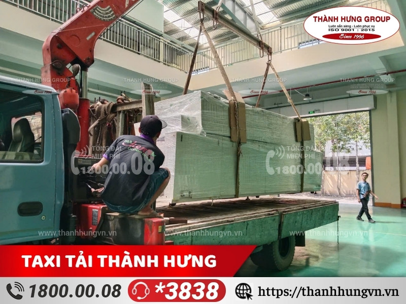 Hình ảnh dự án chuyển kho xưởng quận 12