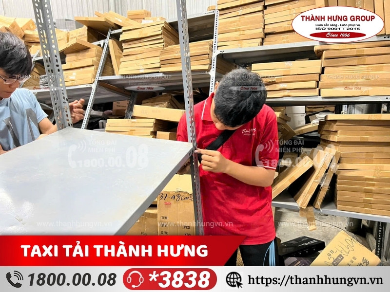 Hình ảnh dự án chuyển kho xưởng quận 12