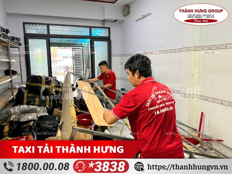 Hình ảnh dự án chuyển kho xưởng quận 12