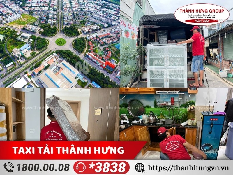 Hình ảnh dự án chuyển nhà tại thành phố Bến Cát - Bình Dương