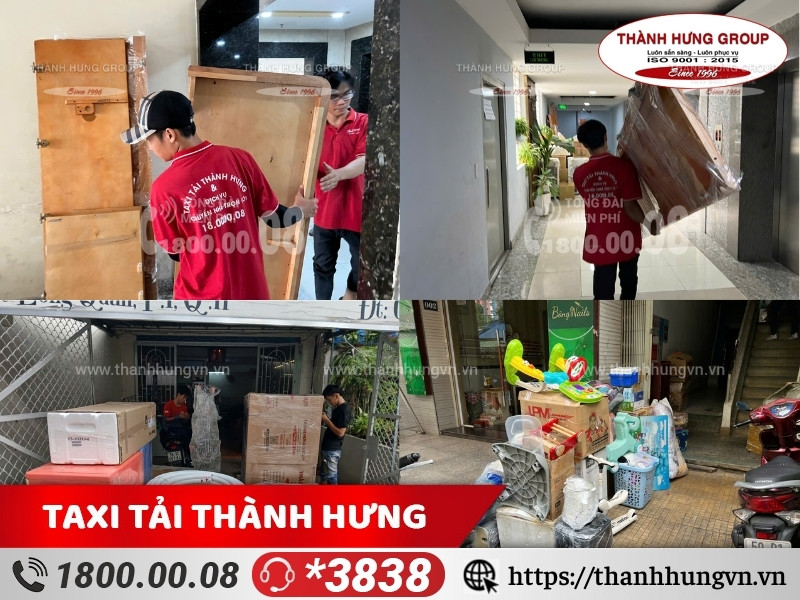 Hình ảnh dự án chuyển nhà chung cư tại thành phố Bến Cát