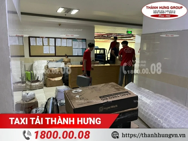Taxi Tải Thành Hưng có trách nhiệm giải quyết các tình huống phát sinh khi chuyển nhà.