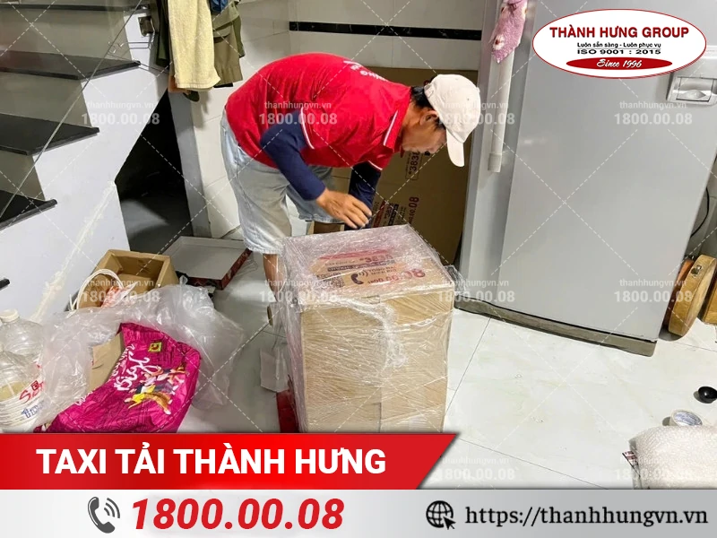 Không để khoảng trống trong thùng chứa