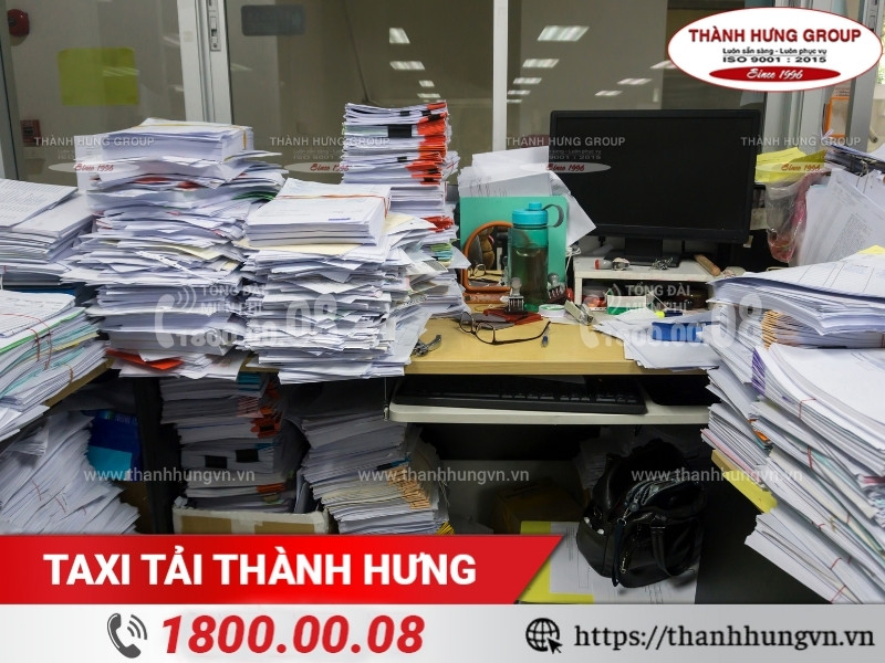 Không dọn dẹp văn phòng cũ và mới