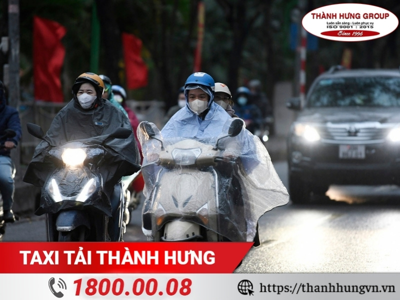 Không nên chuyển nhà vào những ngày mưa nồm, lạnh sâu trong tháng 12.