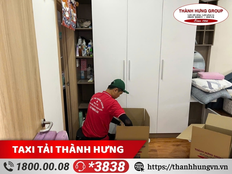 Không nhồi nhét quá nhiều đồ vào thùng