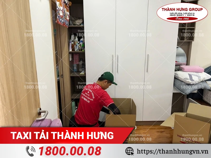 Không nhồi nhét quá nhiều đồ vào thùng