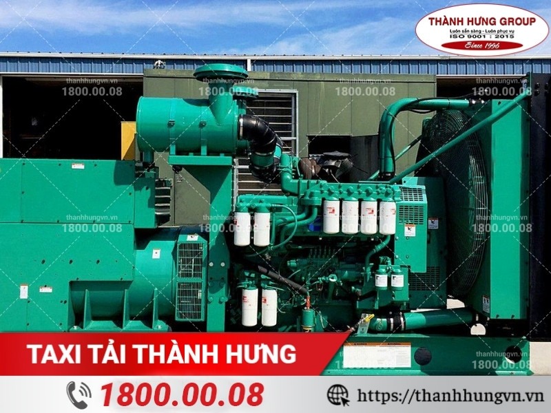 Không vận chuyển máy phát điện khi nhiên liệu còn đầy bình.