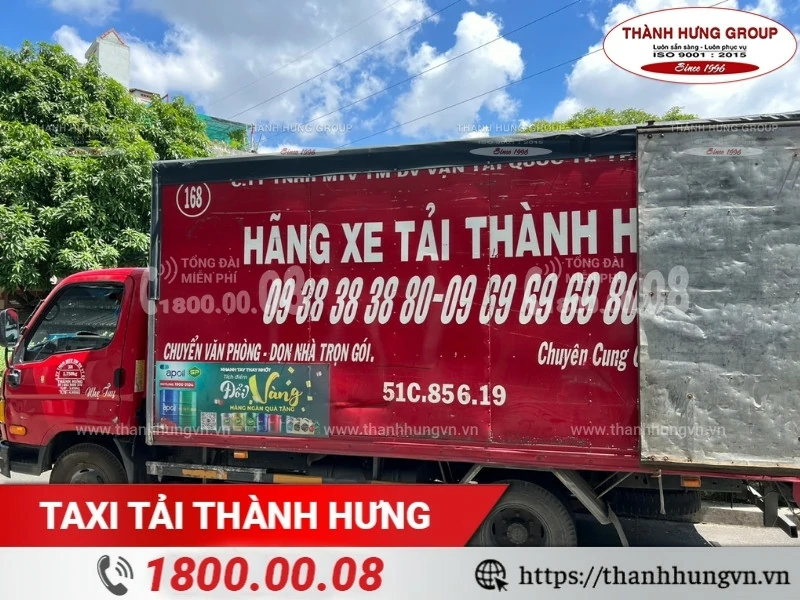 Taxi Tải Thành Hưng cung cấp hệ thống xe tải chuyển nhà hiện đại, chất lượng.