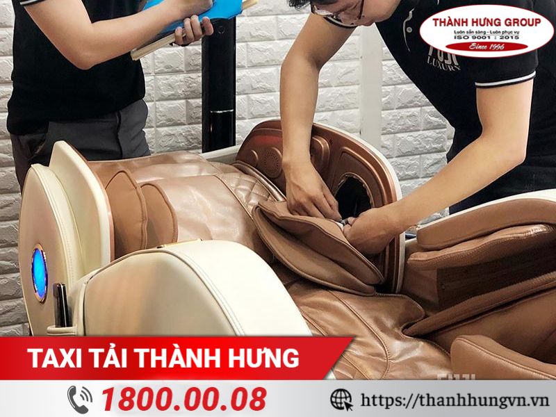 Lắp túi khí của ghế massage