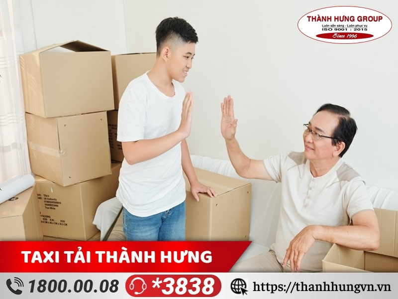 “Lên dây cót” tinh thần cho các thành viên trước hành trình chuyển nhà xa.