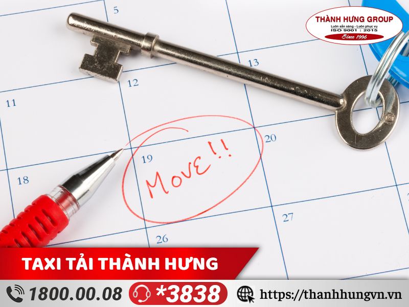 Lên kế hoạch chi tiết để chuyển văn phòng