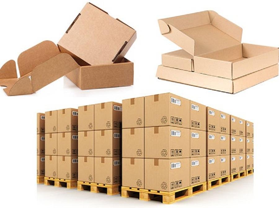 Thùng carton gồm 3 loại chính: thùng 3 lớp, 5 lớp và 7 lớp