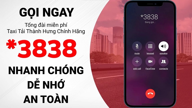 Liên hệ ngay tổng đài miễn phí *3838 để thuê taxi tải chuyển văn phòng giá rẻ, uy tín Thành Hưng