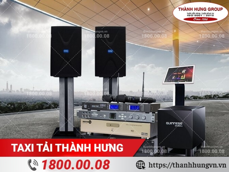 Loa và các thiết bị âm thanh rất nhạy cảm với va đập.